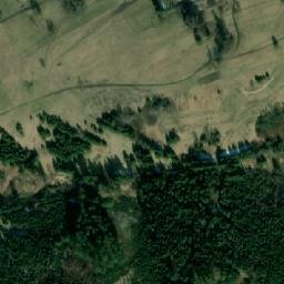 Satellite imagery of [Hrčava] church sanctus t., CZ