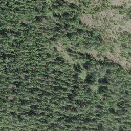 Satellite imagery of Kookjai Mountain, CA