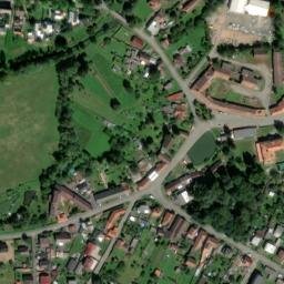 Satellite imagery of [Osvračín] church t., CZ