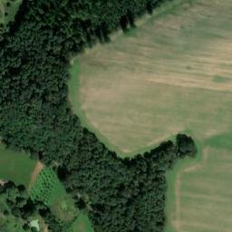 Satellite imagery of [Osvračín] church t., CZ