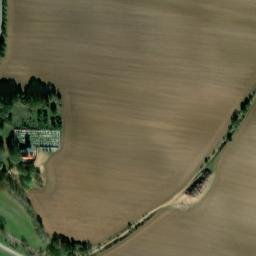 Satellite imagery of [Srbice u Kolovče] church t., CZ