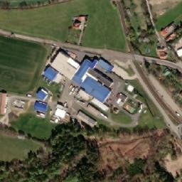 Satellite imagery of [Mirovice] belfry, CZ