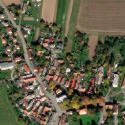 Satellite imagery of [Velká Chyška] church t., CZ