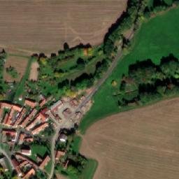 Satellite imagery of [Velká Chyška] church t., CZ