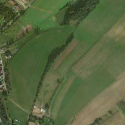 Satellite imagery of [Radešínská Svratka] church t., CZ