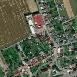 Satellite imagery of [Osek nad Bečvou] church t., CZ