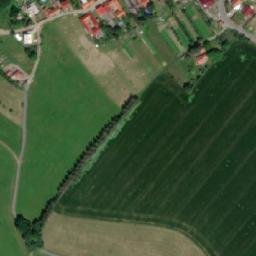 Satellite imagery of [Ústí] church t., CZ
