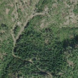 Satellite imagery of Mount Hennessy, CA