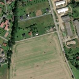 Satellite imagery of [Osvračín] church t., CZ