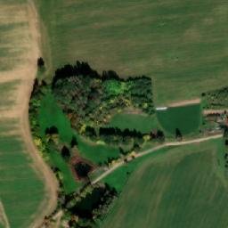 Satellite imagery of [Velká Chyška] church t., CZ