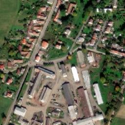Satellite imagery of [Velká Chyška] church t., CZ