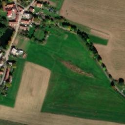 Satellite imagery of [Velká Chyška] church t., CZ