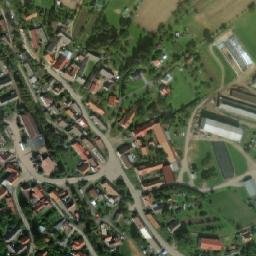 Satellite imagery of [Radešínská Svratka] church t., CZ