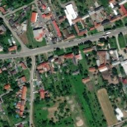 Satellite imagery of [Osek nad Bečvou] church t., CZ