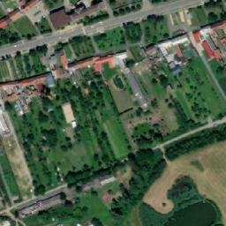 Satellite imagery of [Osek nad Bečvou] church t., CZ