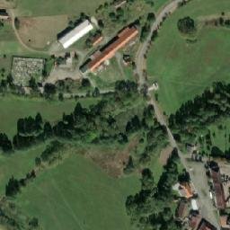 Satellite imagery of [Prádlo] church t., CZ