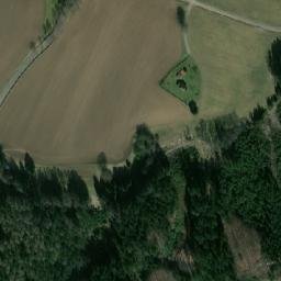 Satellite imagery of [Těchobuz] church sanctus t., CZ
