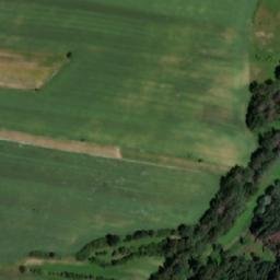 Satellite imagery of [Červená Řečice] church t., CZ