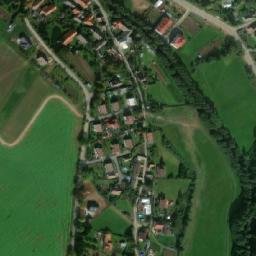Satellite imagery of [Radešínská Svratka] church t., CZ