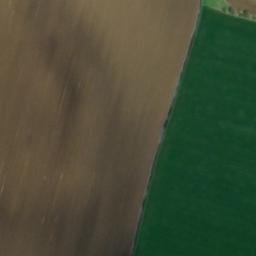 Satellite imagery of [Lešany u Prostějova] church t., CZ