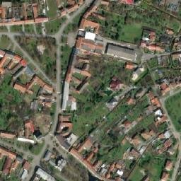 Satellite imagery of [Smržice] church t., CZ