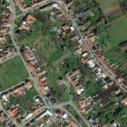Satellite imagery of [Smržice] church t., CZ