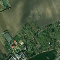 Satellite imagery of [Majetín] church t., CZ
