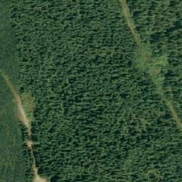 Satellite imagery of Emancipation Mountain, CA