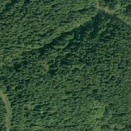 Satellite imagery of Emancipation Mountain, CA