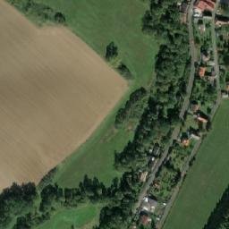 Satellite imagery of [Prádlo] church t., CZ