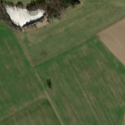 Satellite imagery of [Hlasivo] church t., CZ