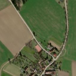 Satellite imagery of [Hlasivo] church t., CZ