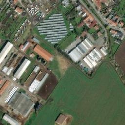 Satellite imagery of [Smržice] church t., CZ