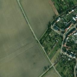 Satellite imagery of [Majetín] church t., CZ