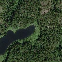 Satellite imagery of King Solomon Mountain, CA