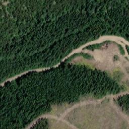 Satellite imagery of Coal Creek Pass, CA