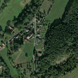 Satellite imagery of [Prádlo] church t., CZ