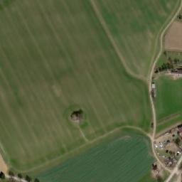 Satellite imagery of [Hlasivo] church t., CZ