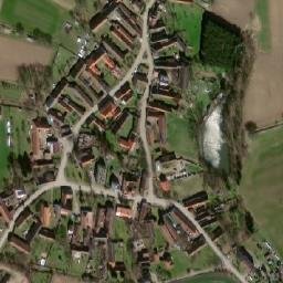 Satellite imagery of [Hlasivo] church t., CZ