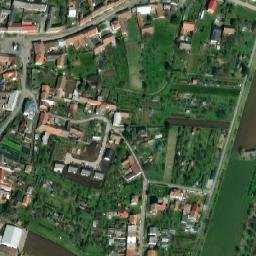 Satellite imagery of [Lešany u Prostějova] church t., CZ