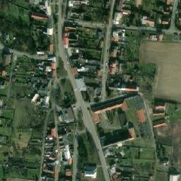 Satellite imagery of [Majetín] church t., CZ