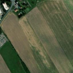 Satellite imagery of [Paršovice] church t., CZ