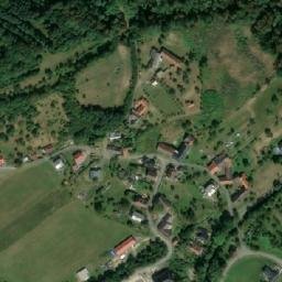 Satellite imagery of [Choryně] church t., CZ
