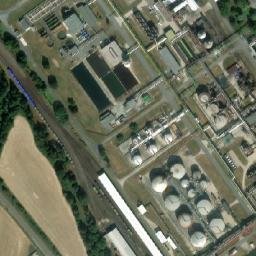 Satellite imagery of Deza [Lešná-Mštěnovice] chemical factory chimney-3, CZ