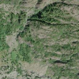 Satellite imagery of Vancouver Island Ranges, CA