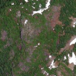 Satellite imagery of Hat Mountain, CA