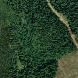 Satellite imagery of Emancipation Mountain, CA