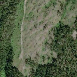 Satellite imagery of King Solomon Mountain, CA