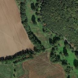 Satellite imagery of Zelená Hora [Nepomuk] church t., CZ