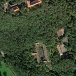 Satellite imagery of Zelená Hora [Nepomuk] church t., CZ